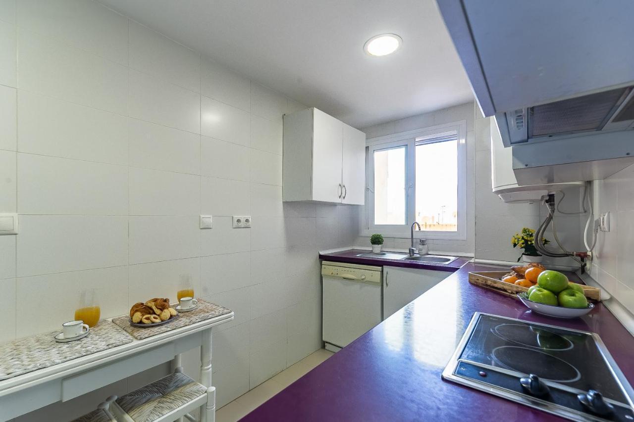 Premium El Palo Apartment Near The Beach With Parking Málaga Buitenkant foto